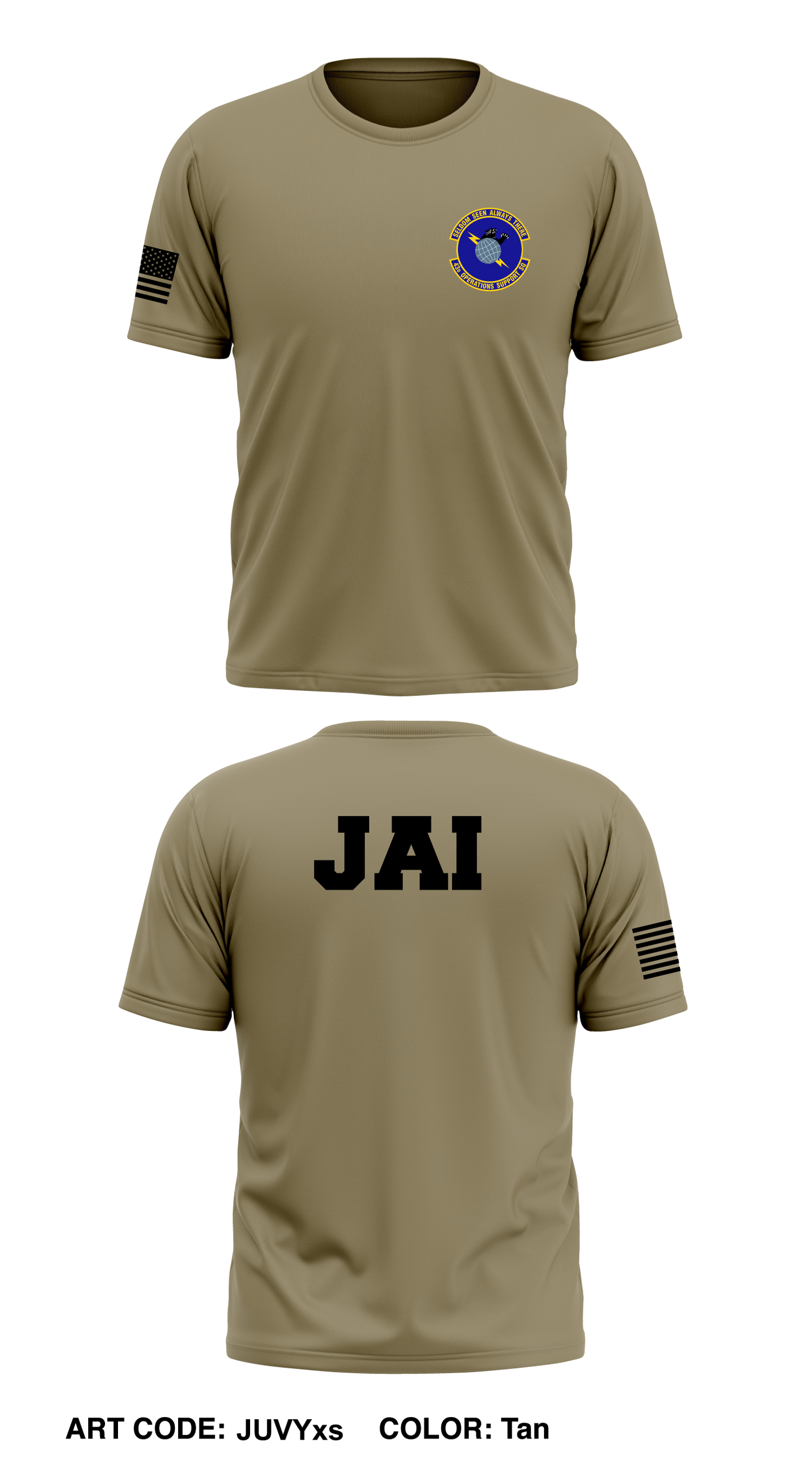 43rd Operations Support Squadron Core Men's SS Performance Tee - JUVYxs