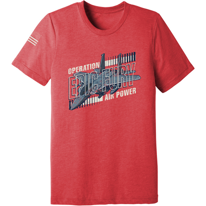 CUSTOM Operation Epic Fury Comfort Unisex Triblend SS Tee - Strike