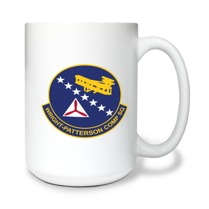 Wright-Patterson Composite Squadron 15 oz White Ceramic Mug - 7FksjD