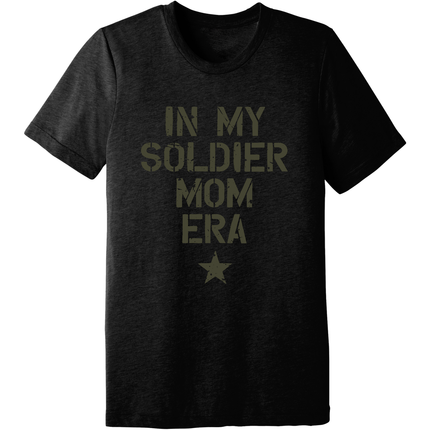 Emblem Comfort Unisex Triblend SS Tee - Soldier Mom Era