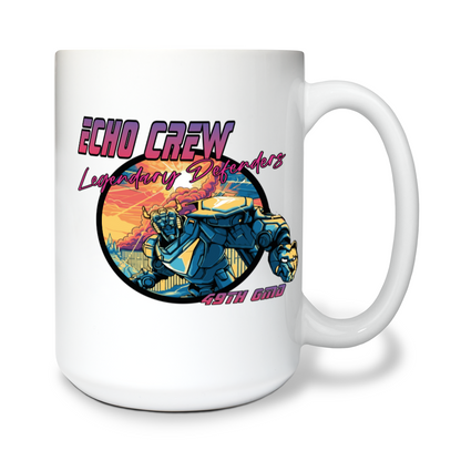 Echo Crew, 49th Missile Defense Battalion 15 oz White Ceramic Mug - 2AbqYa