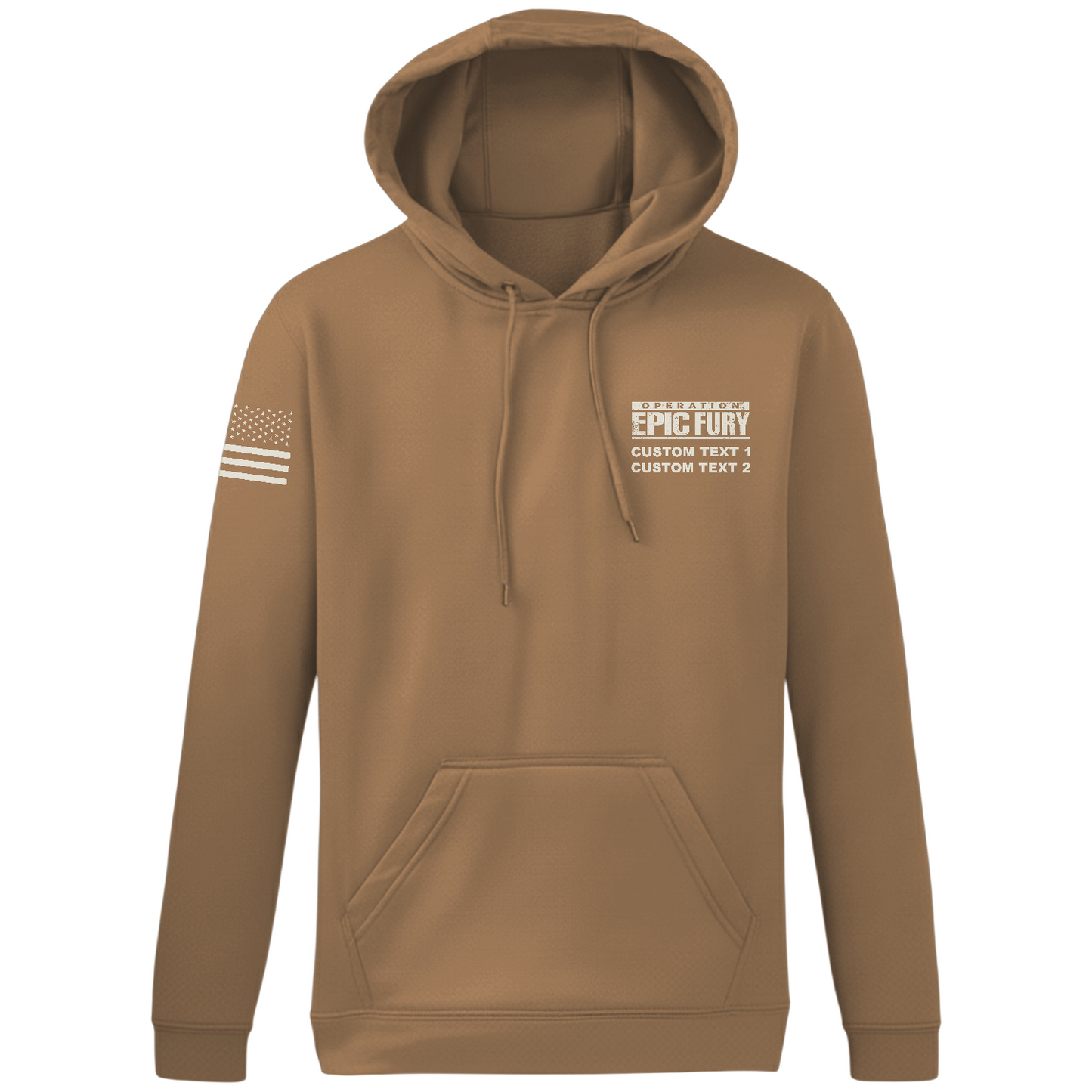 CUSTOM Operation Epic Fury Hi-Tech Performance Hoodie - Stealth