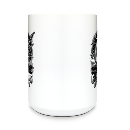 460th 15 oz White Ceramic Mug - BqAC5J