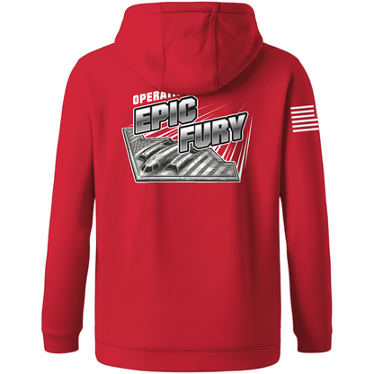 CUSTOM Operation Epic Fury Hi-Tech Performance Hoodie - Supersonic