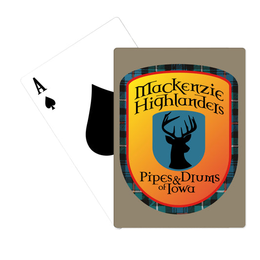 Mackenzie Highlanders Fundraising Collection Playing Cards - yP6ErX