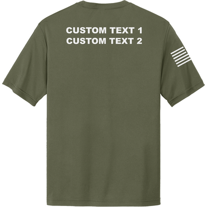 CUSTOM Operation Epic Fury Hi-Tech SS Performance Tee - Blueprint