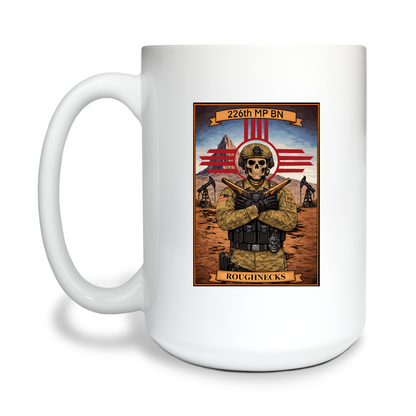 226th MP BN 15 oz White Ceramic Mug - NaNb7N