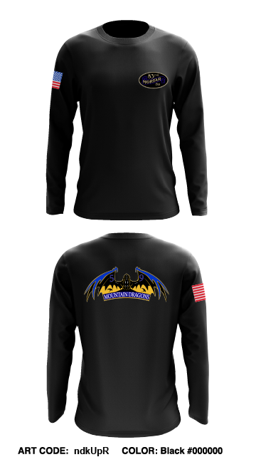 59th Chemical Company Core Men's LS Performance Tee - ndkUpR