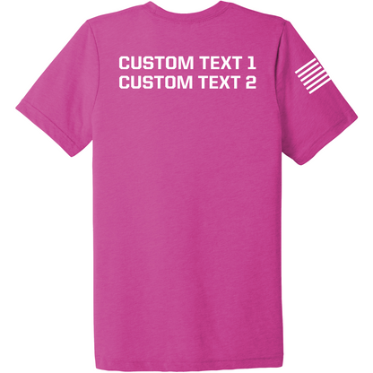 CUSTOM Operation Epic Fury Comfort Unisex Triblend SS Tee - Blueprint