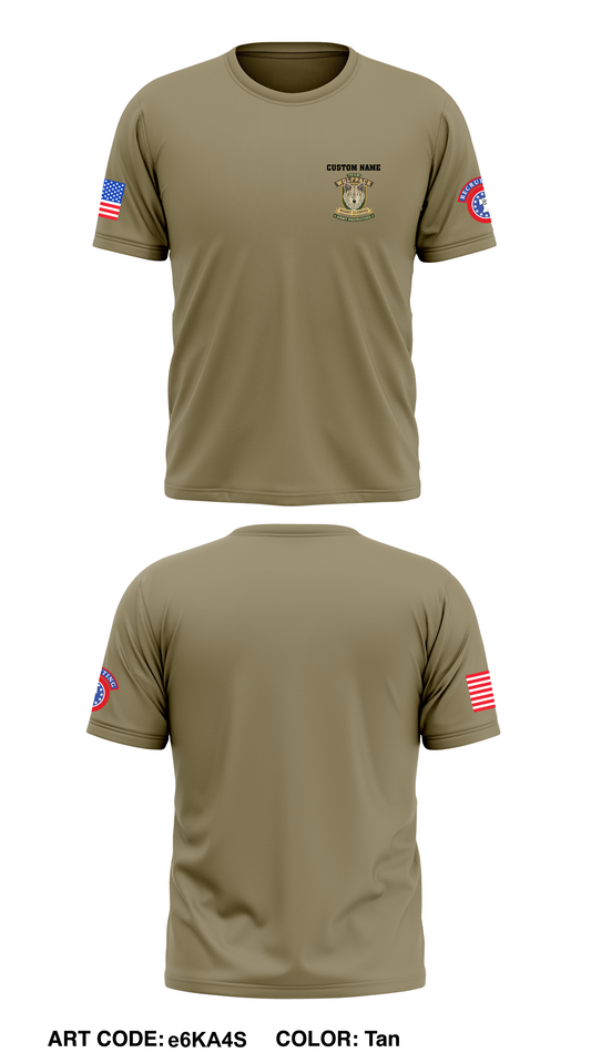 5I8 Mt. Clemens Recruiting Company Core Men's SS Performance Tee - e6KA4S