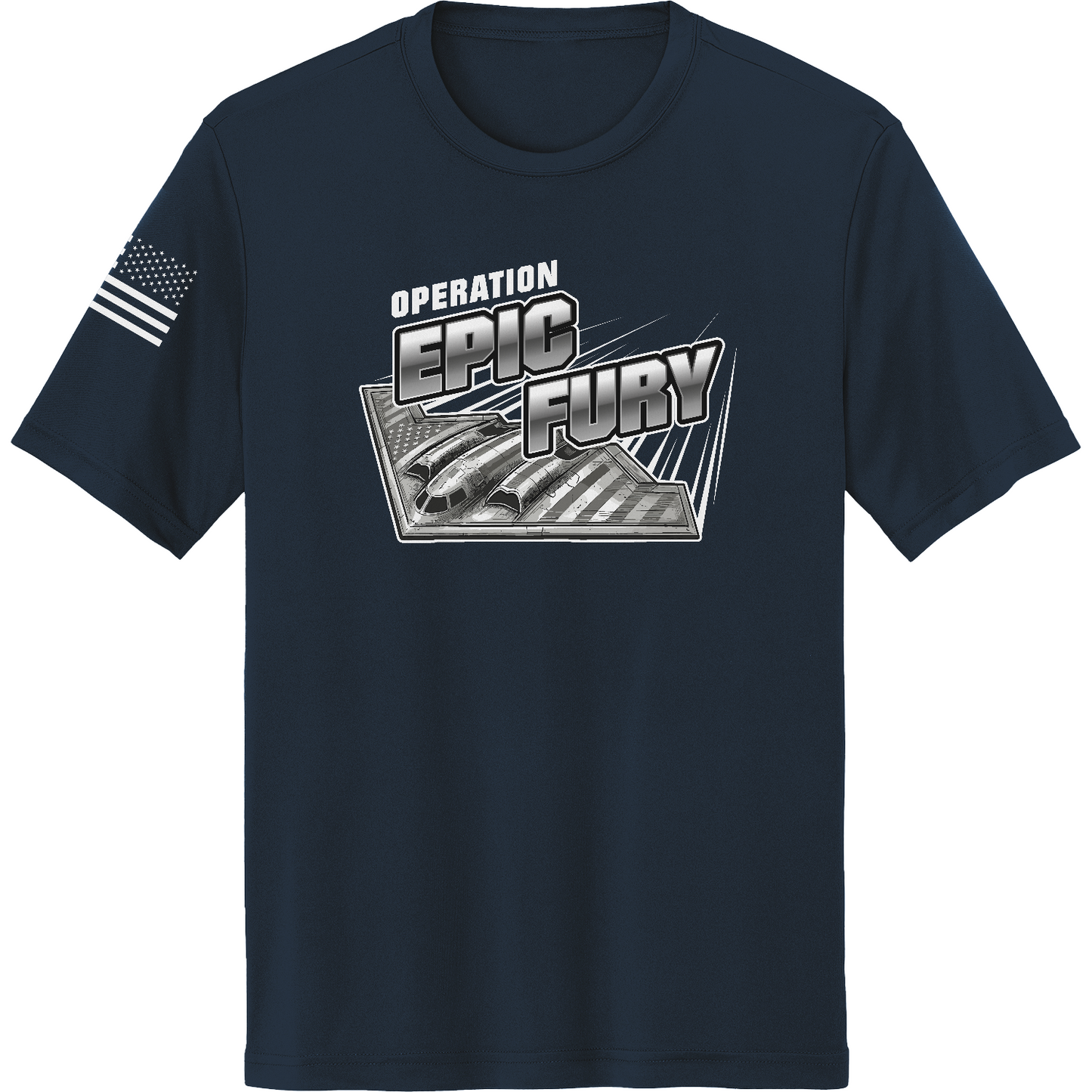 CUSTOM Operation Epic Fury Hi-Tech SS Performance Tee - Supersonic