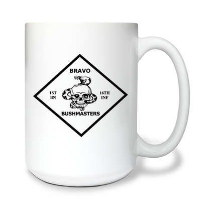 B CO 1-16IN 15 oz White Ceramic Mug - yDnsGq
