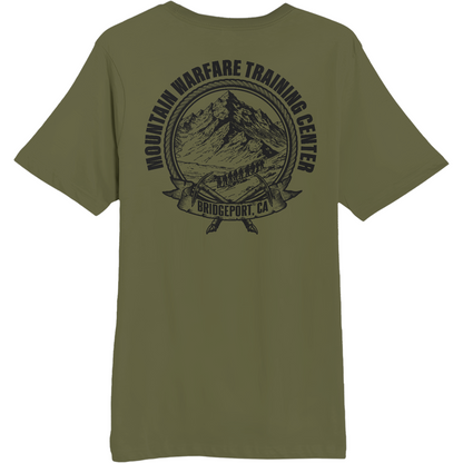 Marine Corps Mountain Warfare Training Center Comfort Unisex Cotton SS Tee - iYMNd0