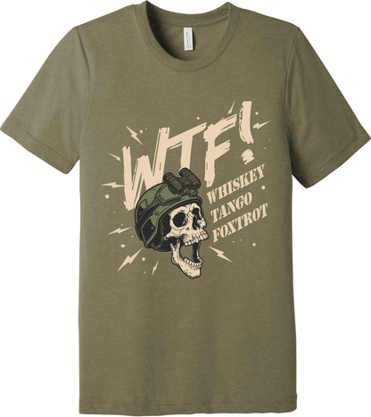 Emblem Comfort Unisex Triblend SS Tee - WTF