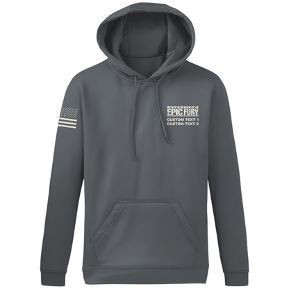 CUSTOM Operation Epic Fury Hi-Tech Performance Hoodie - Stealth