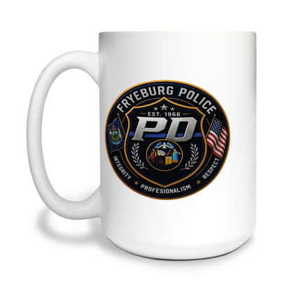 Fryeburg Police Department Ceramic Mug - V4LKV9