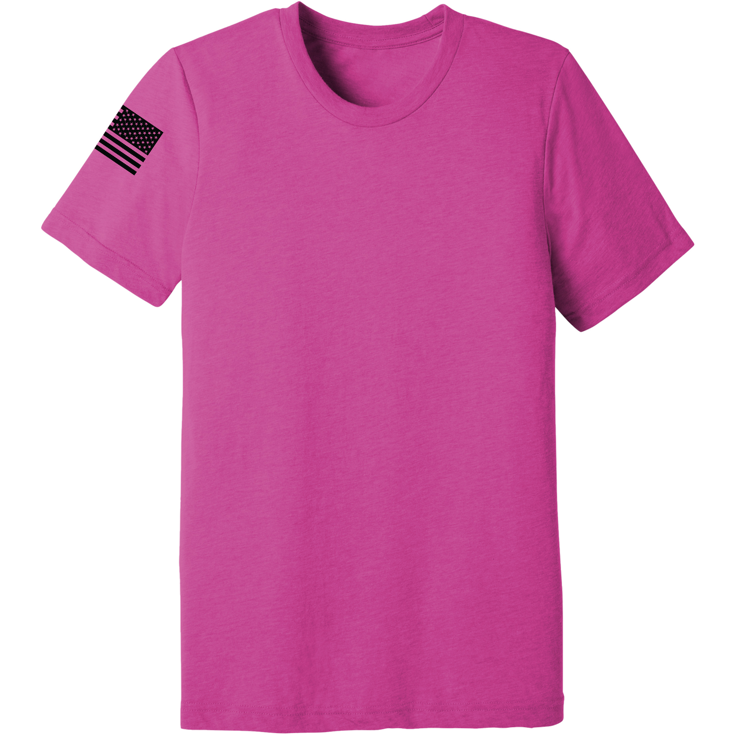 Emblem Basics Comfort Unisex Triblend SS Tee - Black Flag