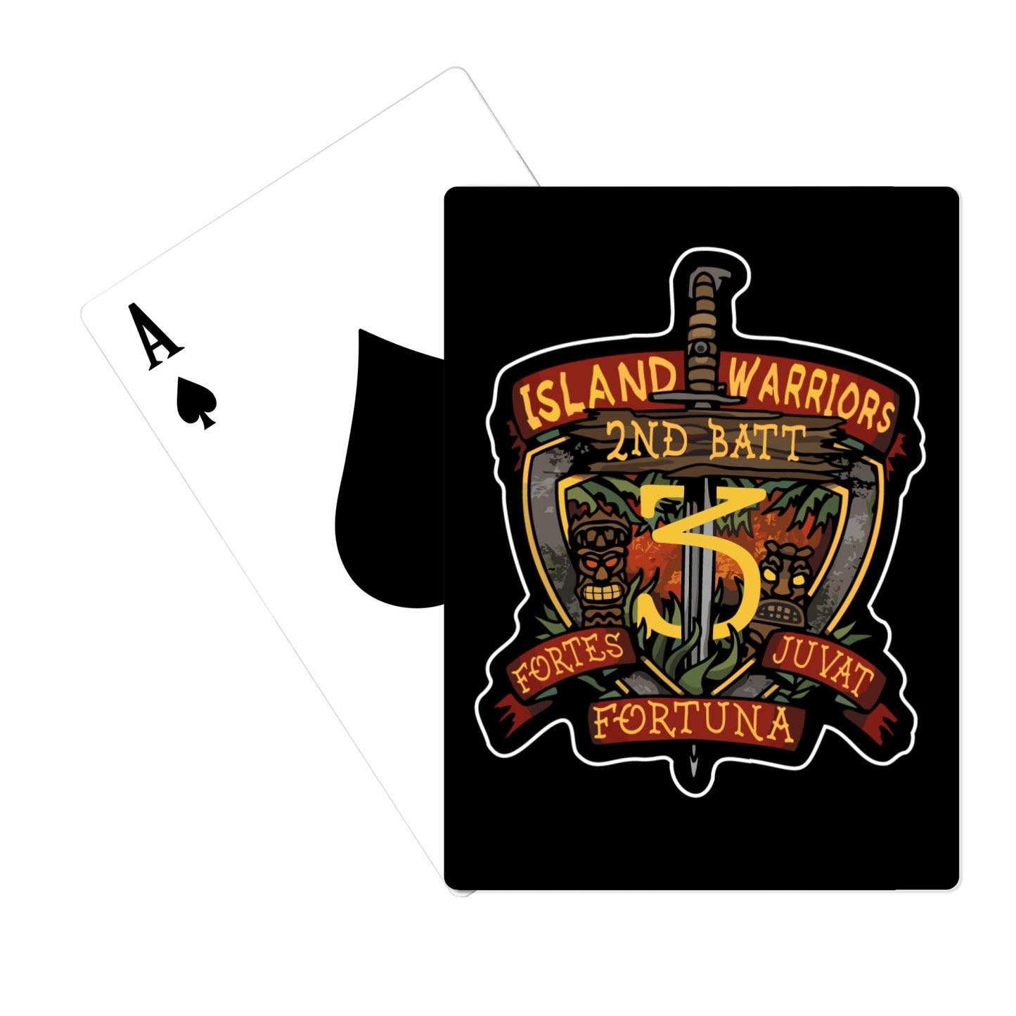 Island Warriors Playing Cards - nGz3yL