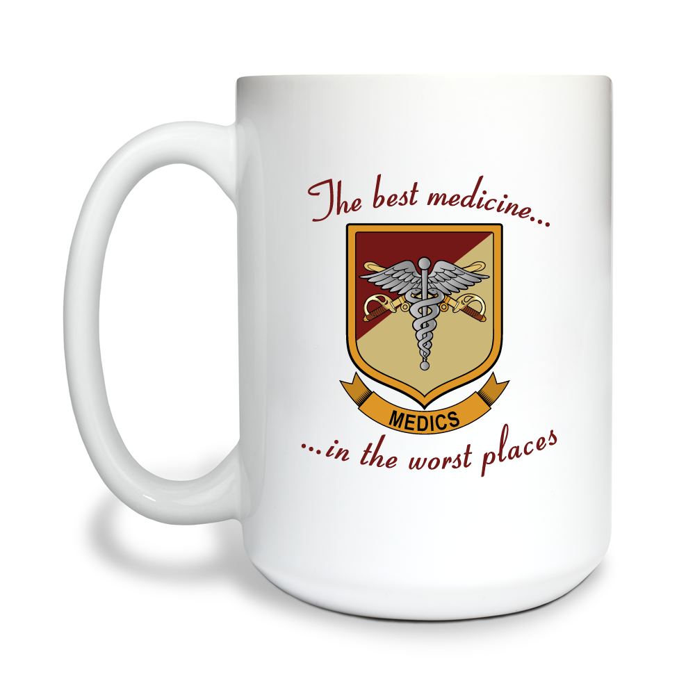 1/18 CAV Medics 15 oz White Ceramic Mug - CBbK2N
