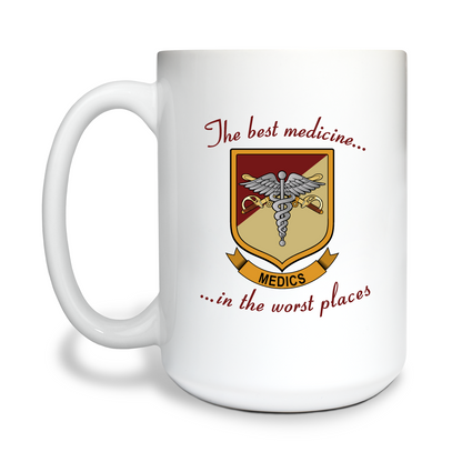 1/18 CAV Medics 15 oz White Ceramic Mug - CBbK2N