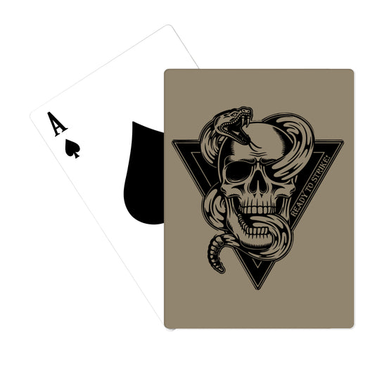 1st Fires, C BTRY, 1-77FAR, 41ST FAB Playing Cards - mwMEUq