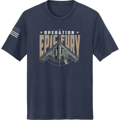 Operation Epic Fury Hi-Tech SS Performance Tee - Stealth