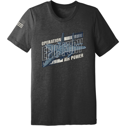 CUSTOM Operation Epic Fury Comfort Unisex Triblend SS Tee - Strike