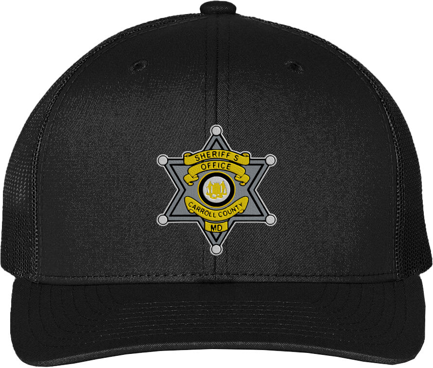 Carroll County Sheriff's Office Embroidered Snapback Trucker Cap - CCSCOL