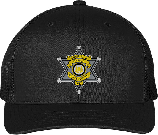 Carroll County Sheriff's Office Embroidered Snapback Trucker Cap - CCSCOL