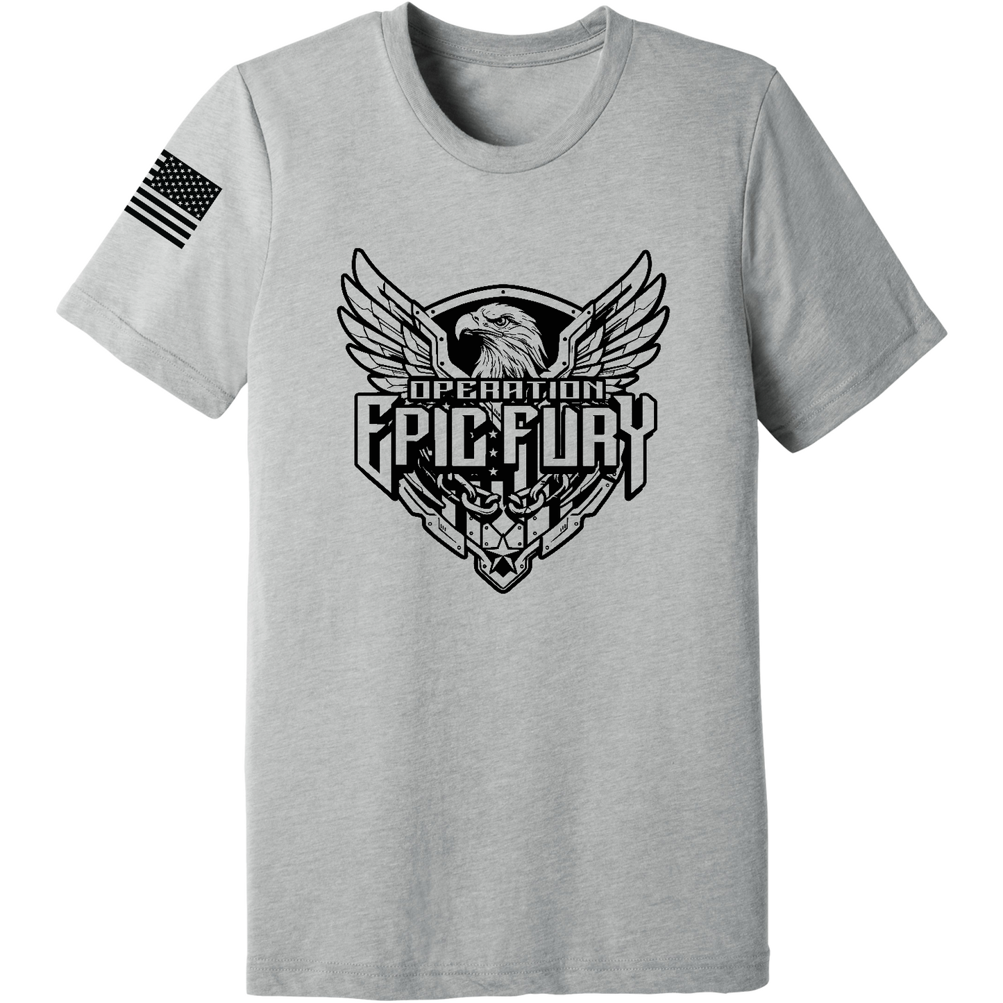 Operation Epic Fury Comfort Unisex Triblend SS Tee - Eagle