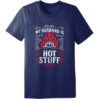 Emblem Comfort Unisex Triblend SS Tee - Husband Hot Stuff