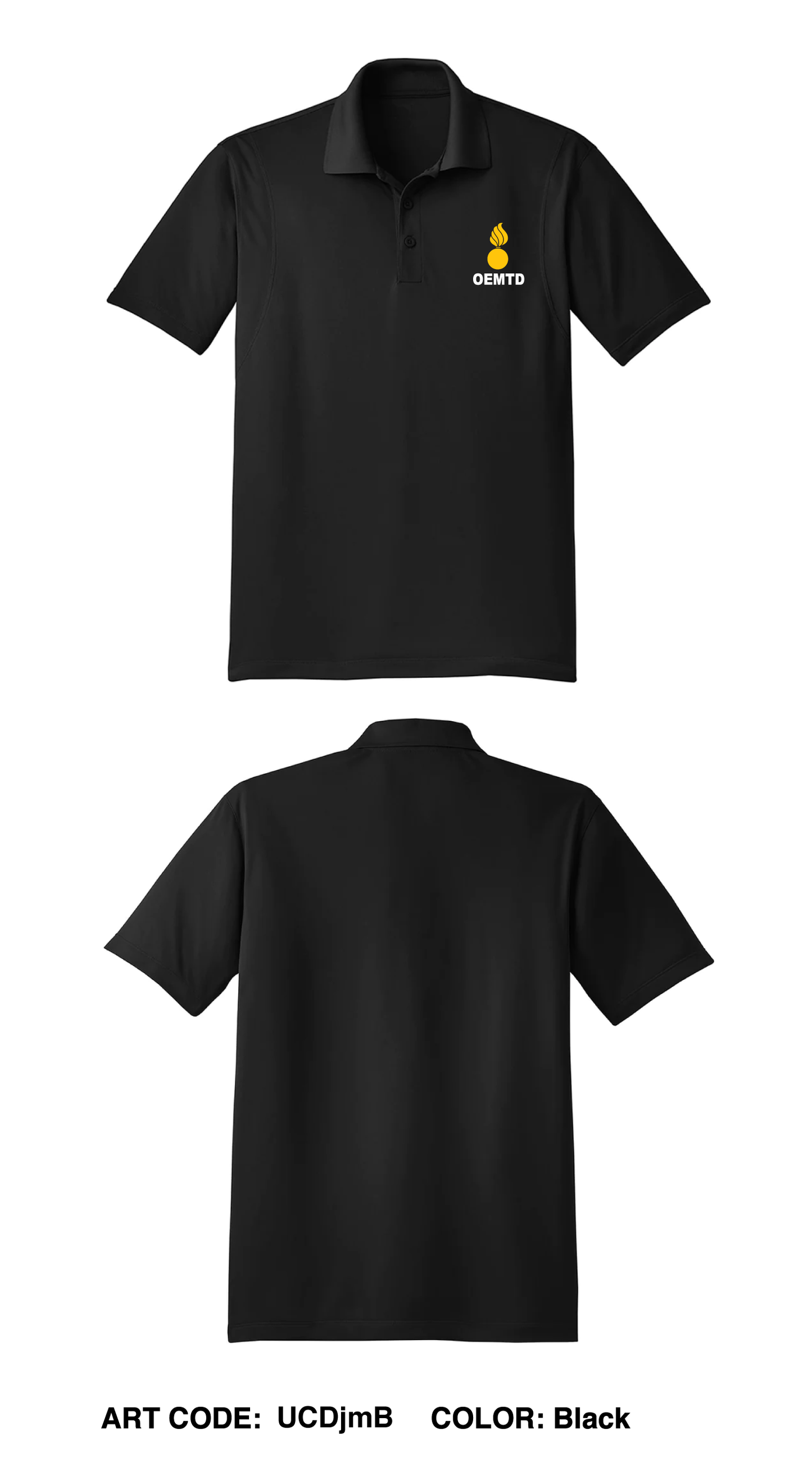 73rd Ordnance Training Detachment Core Men's SS Performance Polo - OEMTD