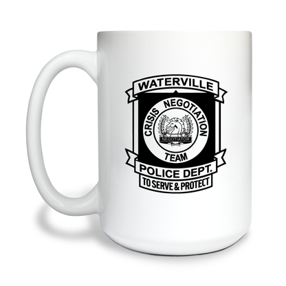 Crisis Negotiation Team 15 oz White Ceramic Mug - t3lals