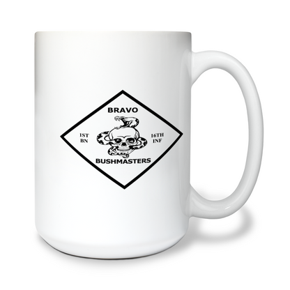 B CO 1-16IN 15 oz White Ceramic Mug - yDnsGq