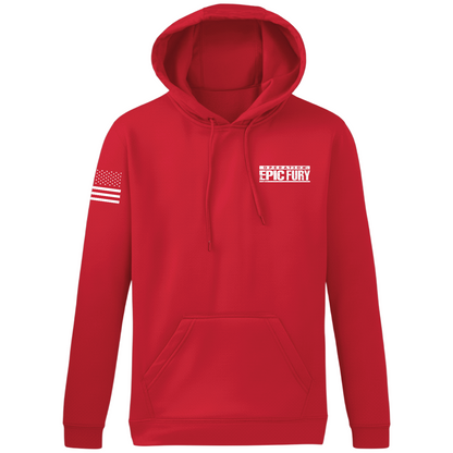 Operation Epic Fury Hi-Tech Performance Hoodie - Supersonic