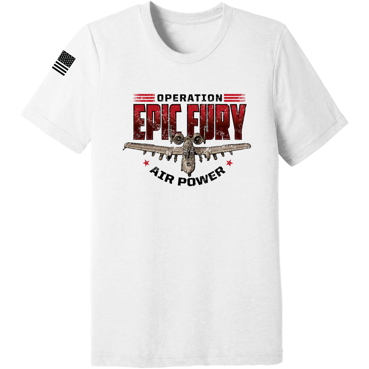 CUSTOM Operation Epic Fury Comfort Unisex Triblend SS Tee - Thunder
