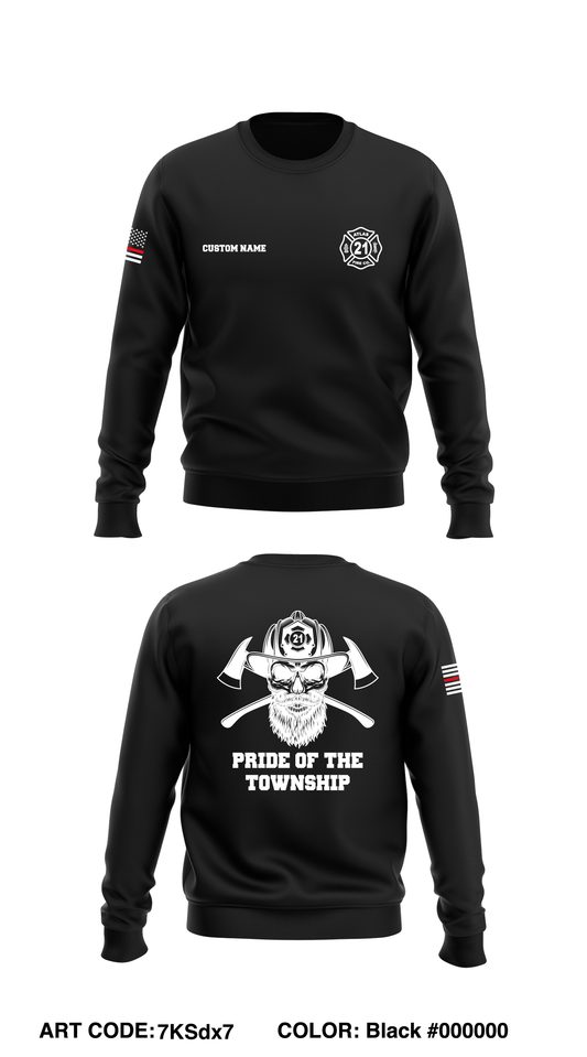 CUSTOM ENG 21 Store 1 Core Men's Crewneck Performance Sweatshirt - 7KSdx7