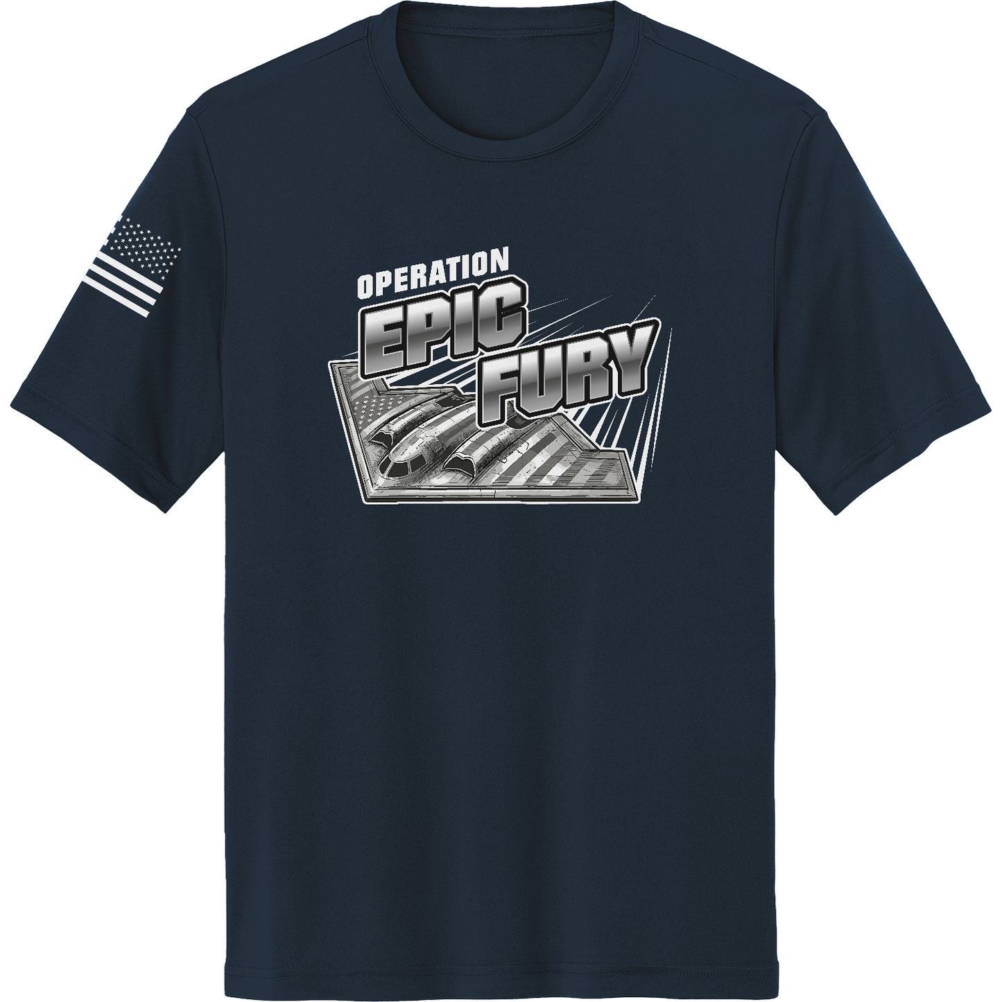 CUSTOM Operation Epic Fury Hi-Tech SS Performance Tee - Supersonic