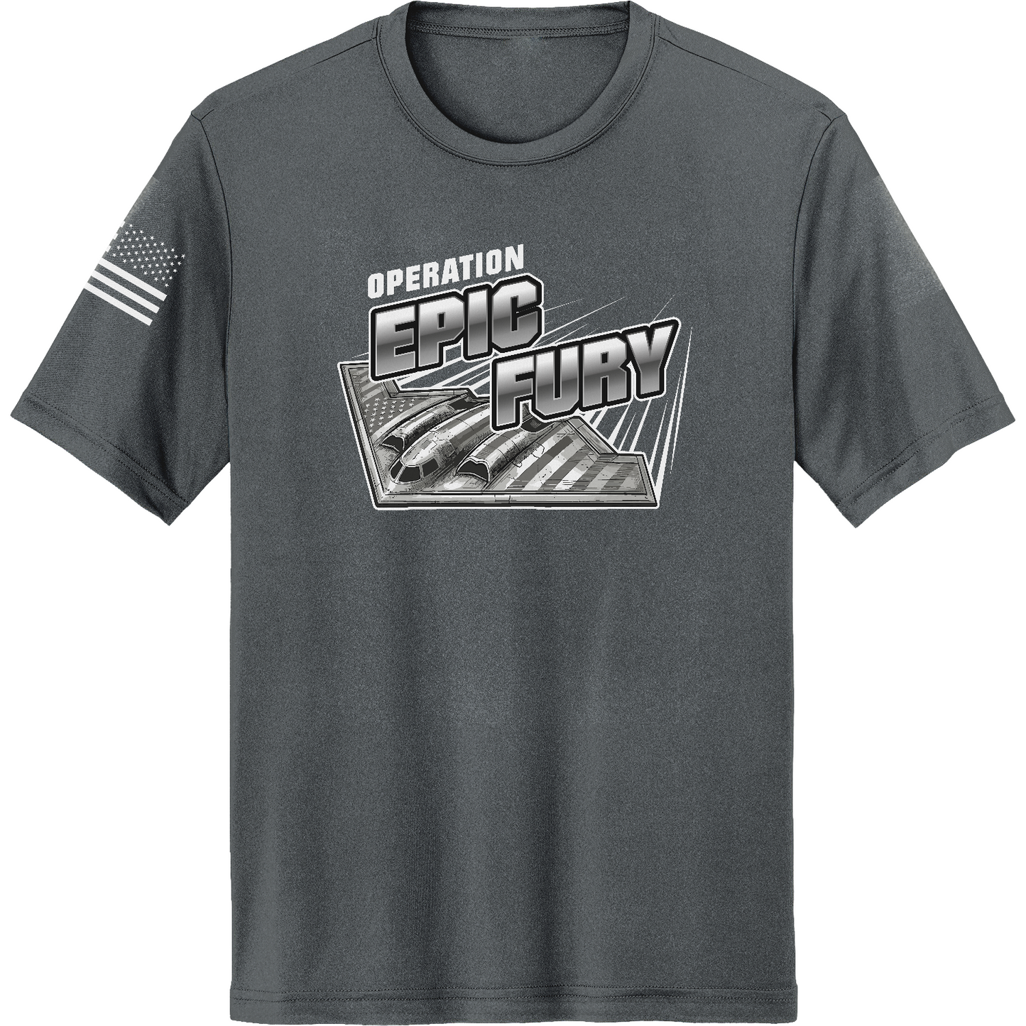 CUSTOM Operation Epic Fury Hi-Tech SS Performance Tee - Supersonic