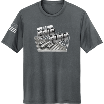 CUSTOM Operation Epic Fury Hi-Tech SS Performance Tee - Supersonic