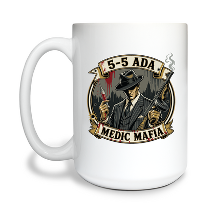 5-5 ADA MEDICS 15 oz White Ceramic Mug - dGCn97