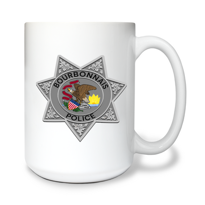 Bourbonnais Police Ceramic Mug - yU6FvR