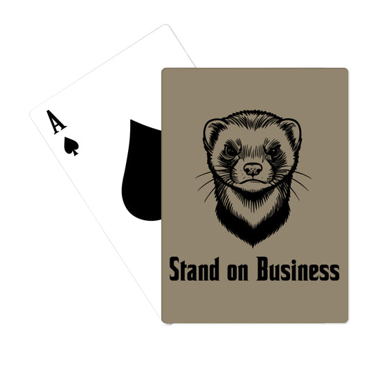 A Co 1st Plt Wpns Playing Cards - 256430