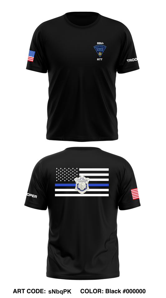 88TH RTT MSP Core Men's SS Performance Tee - sNbqPK