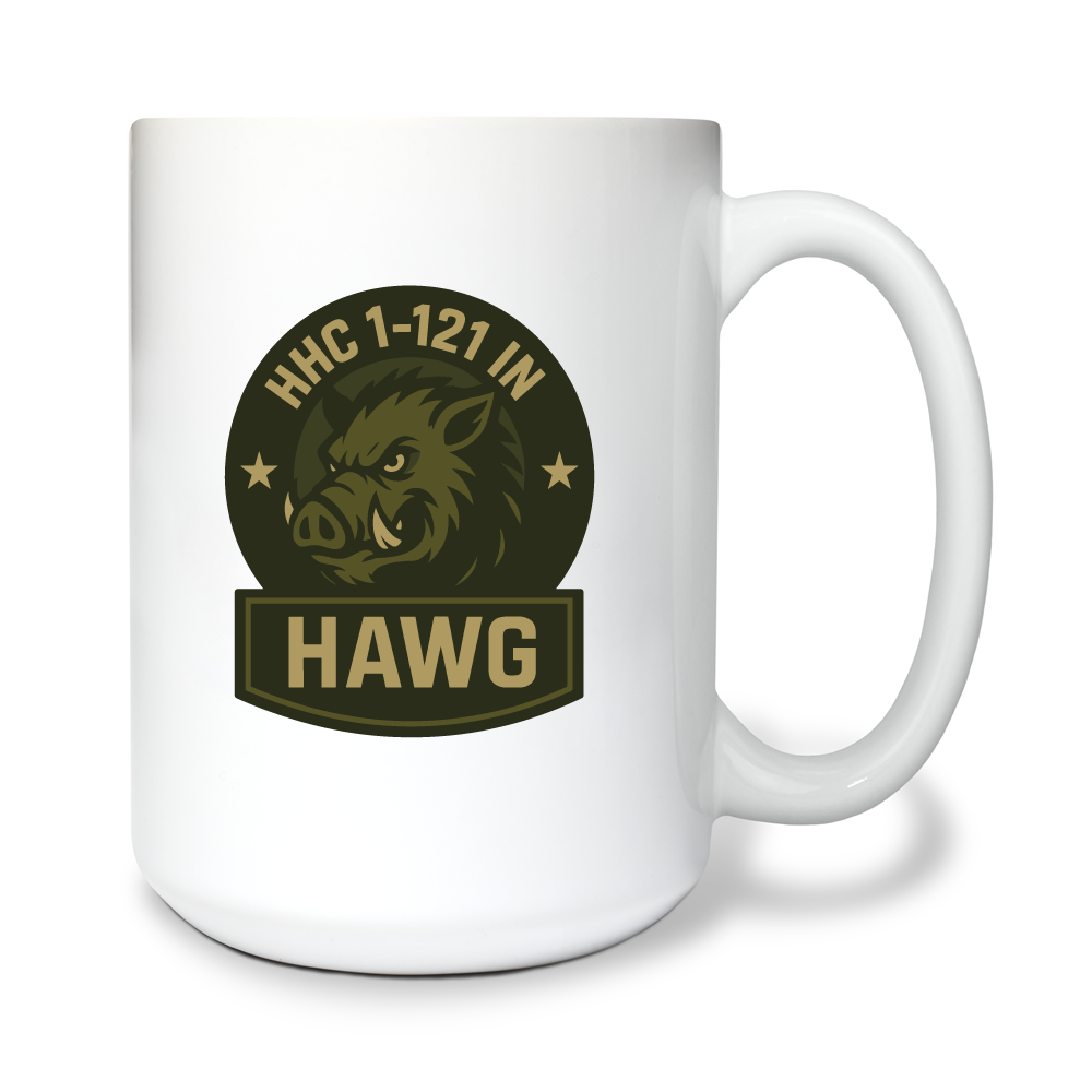 HHC/1-121 IN 15 oz White Ceramic Mug - 9VsDku