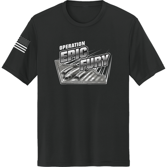 CUSTOM Operation Epic Fury Hi-Tech SS Performance Tee - Supersonic