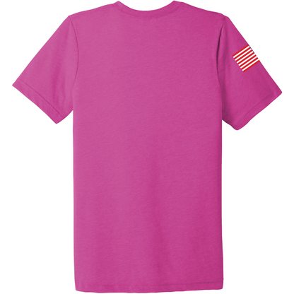 Emblem Basics Comfort Unisex Triblend SS Tee - Color Flag