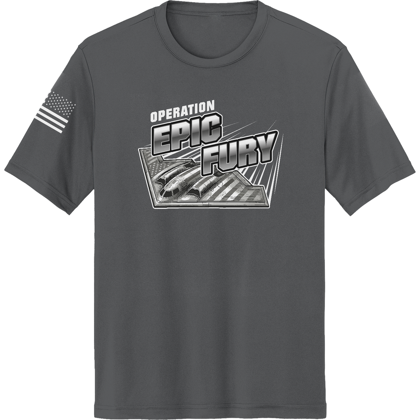 CUSTOM Operation Epic Fury Hi-Tech SS Performance Tee - Supersonic