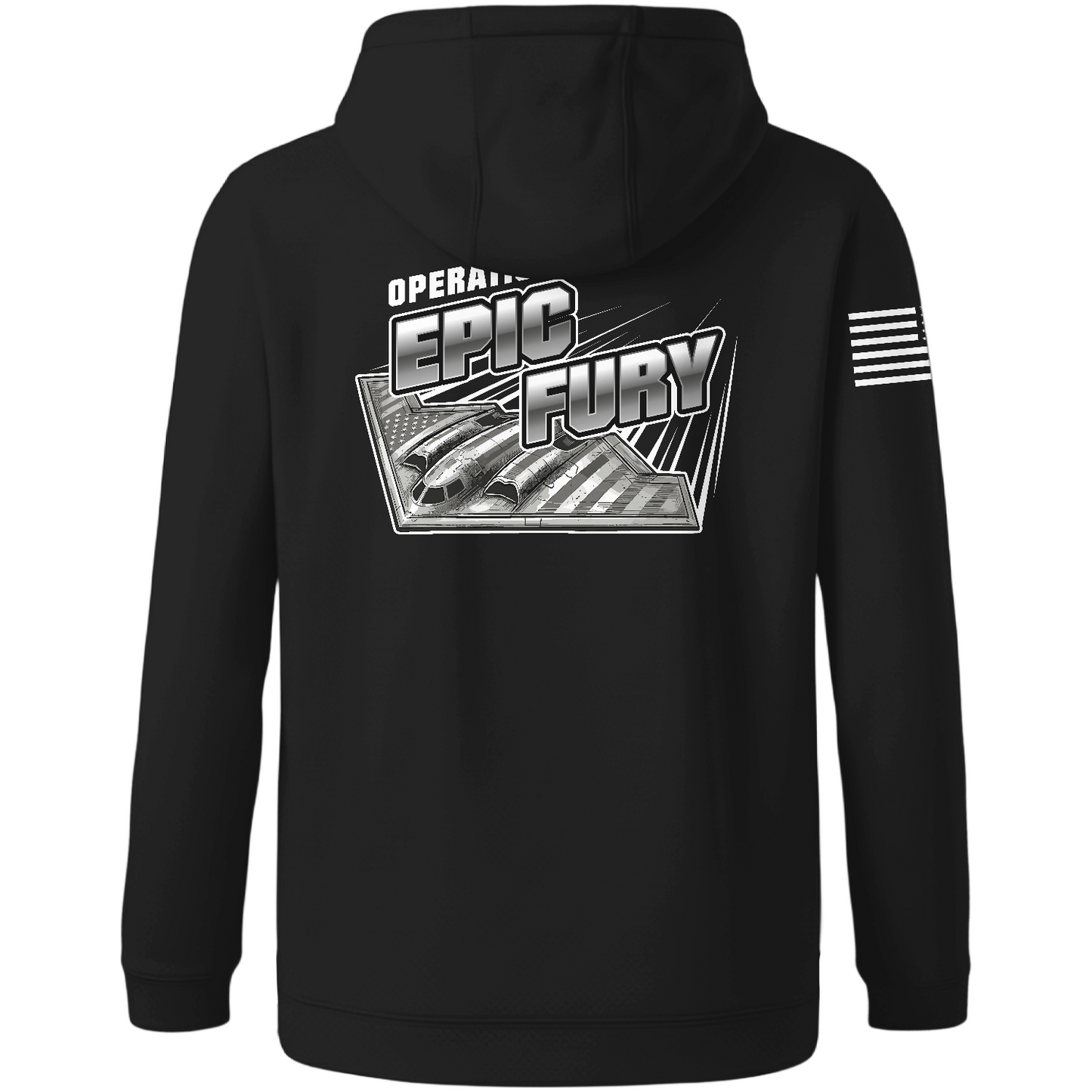 Operation Epic Fury Hi-Tech Performance Hoodie - Supersonic