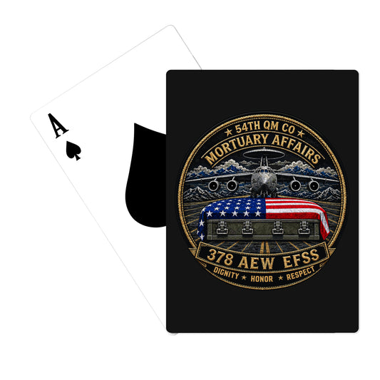 54th/378th MA Playing Cards - L634kv